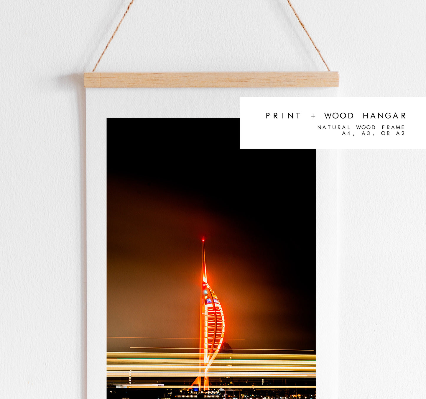 Spinnaker Tower - Photography Print - Portsmouth and Southsea Prints - Wall Art -  Frame and Canvas Options - Portrait