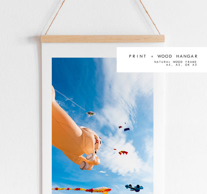 Southsea Kite Festival - Photography Print - Portsmouth and Southsea Prints - Wall Art -  Frame and Canvas Options - Portrait