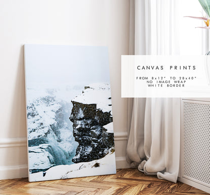 Iceland Print Set - Winter Landscapes - Print Set x3 - Iceland Landscape - Mountains - Minimalist Wall Art - Contemporary - White Wall Art