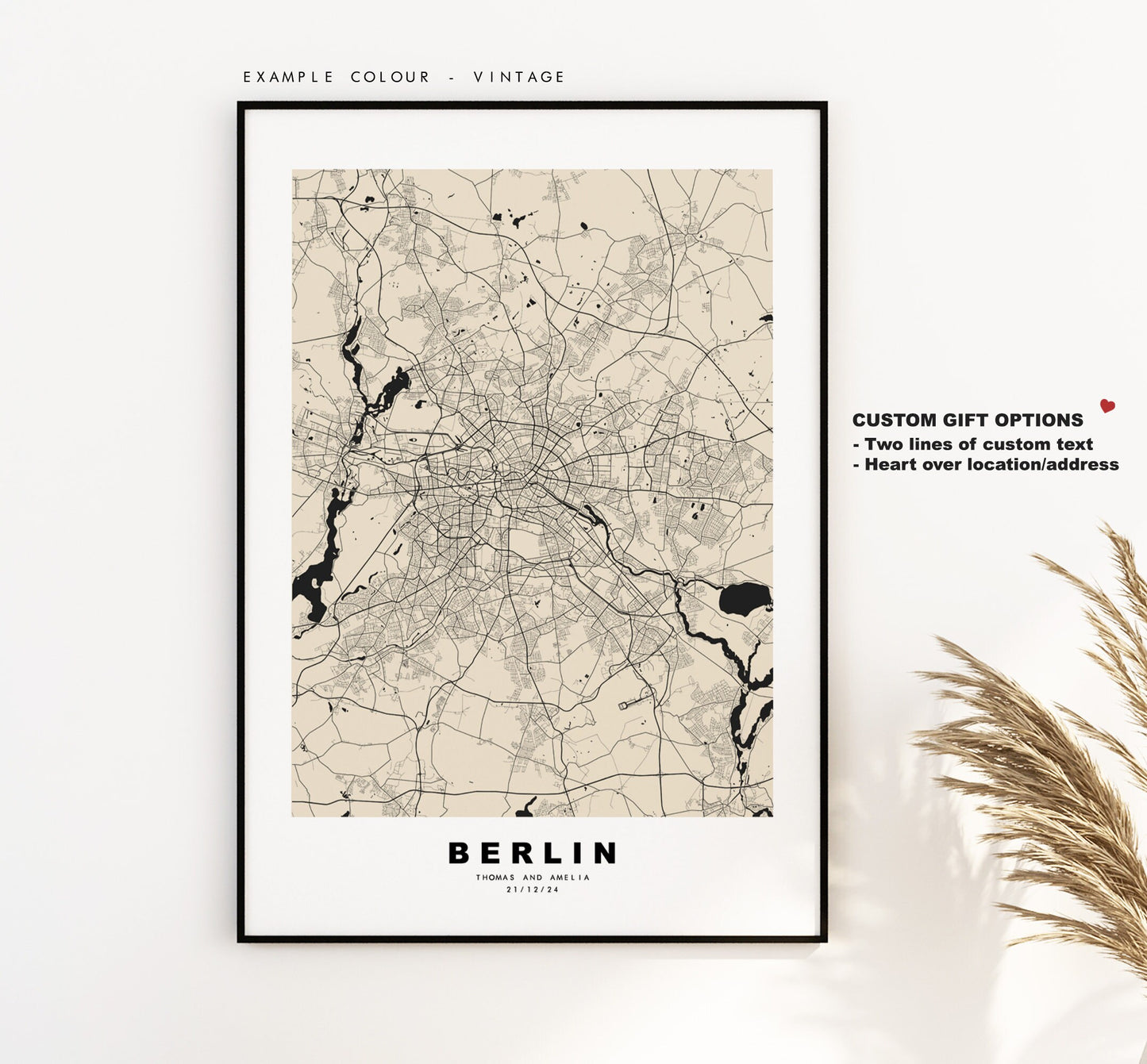 Augsburg Map Print - City Map Poster - Map Wall Art - Germany City Maps - Augsburg Print - Augsburg Poster - Minimalist City Map - Germany