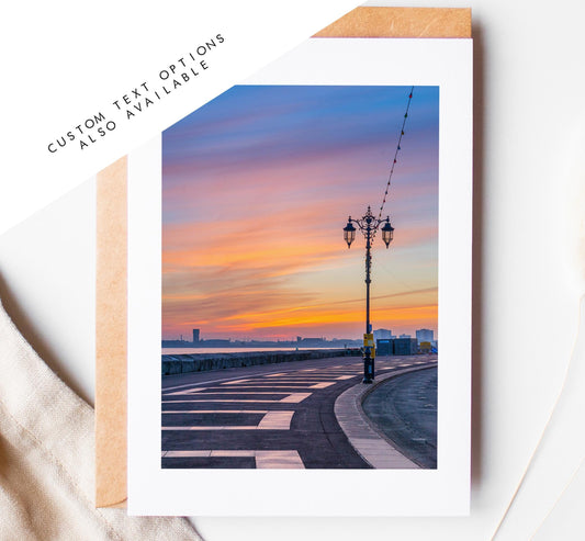 Southsea Greeting Card - Portsmouth and Southsea Photography Greeting Cards - Envelope Included - Birthday - Wedding - Anniversary