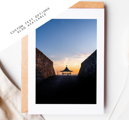 Southsea Bandstand Greeting Card - Portsmouth and Southsea Photography Greeting Cards - Envelope Included - Birthday - Wedding - Anniversary