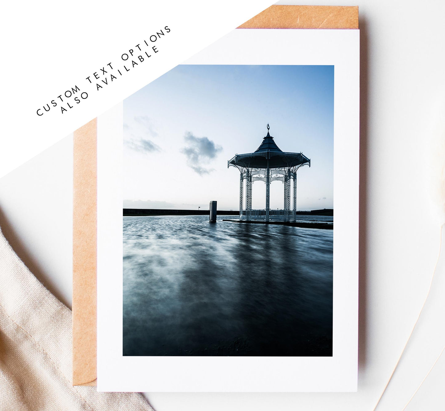 Southsea Bandstand Greeting Card - Portsmouth and Southsea Photography Greeting Cards - Envelope Included - Birthday - Wedding - Anniversary