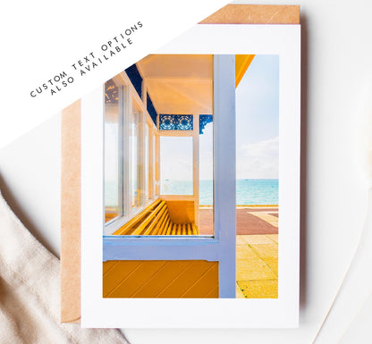 Southsea Greeting Card - Portsmouth and Southsea Photography Greeting Cards - Envelope Included - Birthday - Wedding - Anniversary