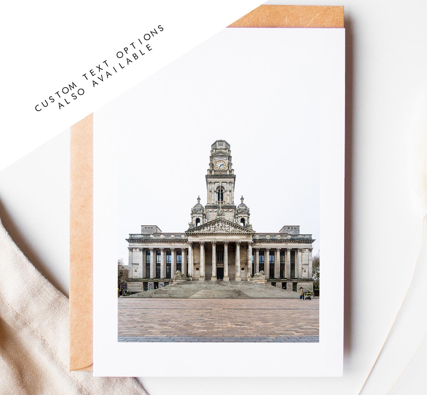 Guildhall Greeting Card - Portsmouth and Southsea Photography Greeting Cards - Envelope Included - Birthday - Wedding - Anniversary