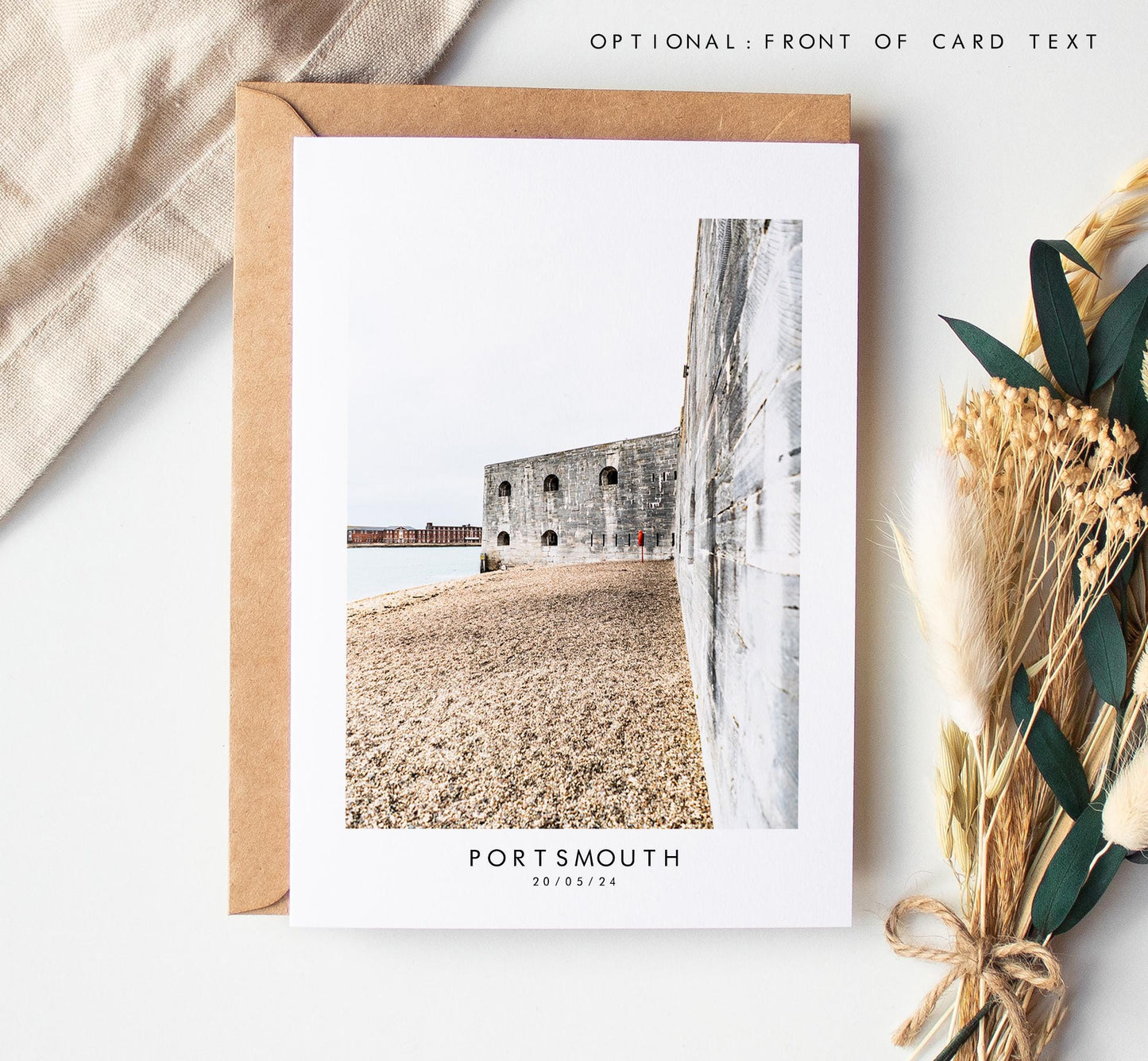 Hotwalls Greeting Card - Portsmouth and Southsea Photography Greeting Cards - Envelope Included - Birthday - Wedding - Anniversary