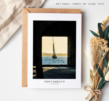 Hotwalls Greeting Card - Portsmouth and Southsea Photography Greeting Cards - Envelope Included - Birthday - Wedding - Anniversary