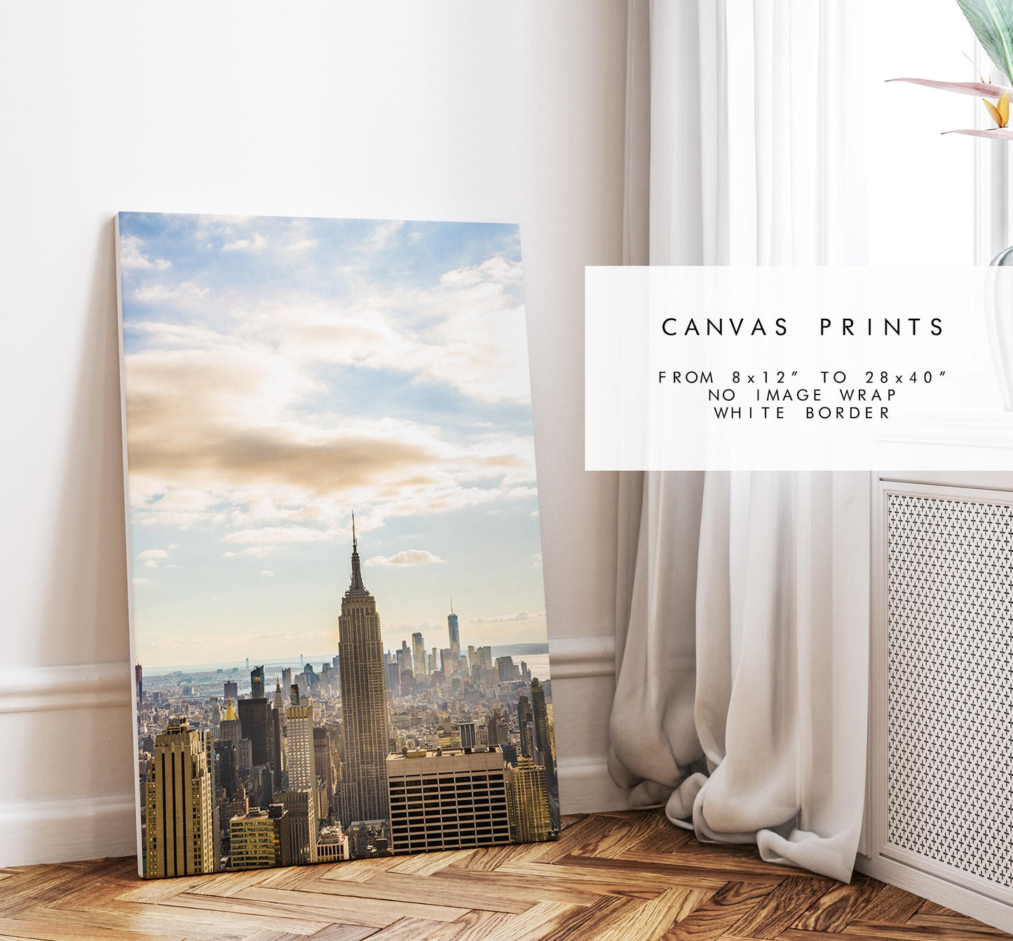 New York City Print - Fine Art Print - Photography Print - NYC Skyline - Manhattan Skyline - Empire State Building - Framed - Canvas Skyline