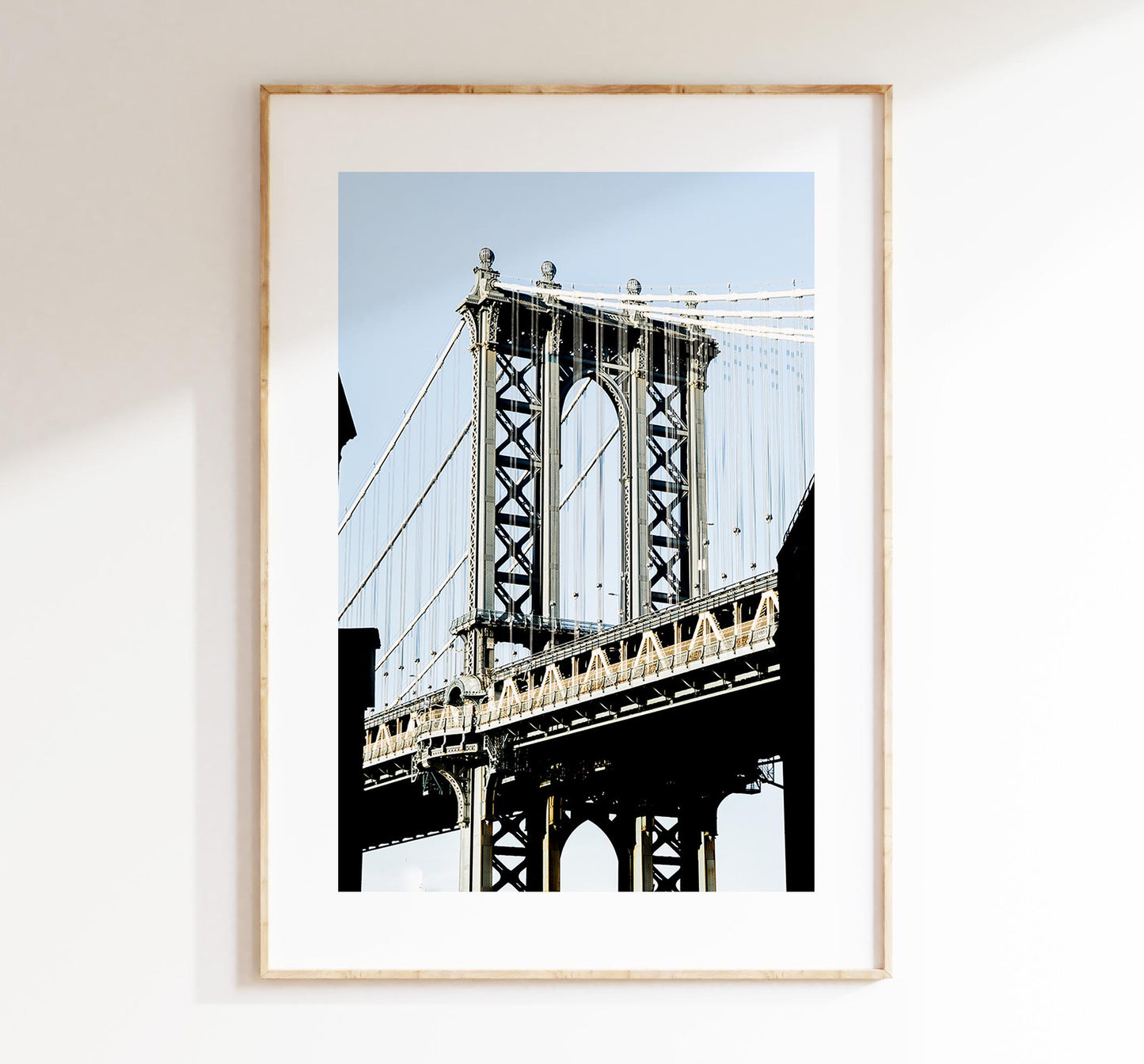 Manhattan Bridge - New York Photography Print - DUMBO - Brooklyn - Brooklyn Print - NYC - New York City Artwork - New York City Print