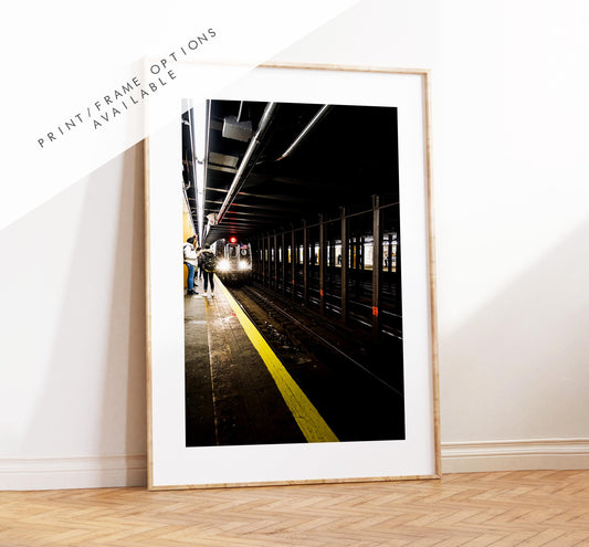 New York Subway Print - New York Print - Fine Art Photography Print - New York Photography -New York Poster  - Metro - Subway - Travel