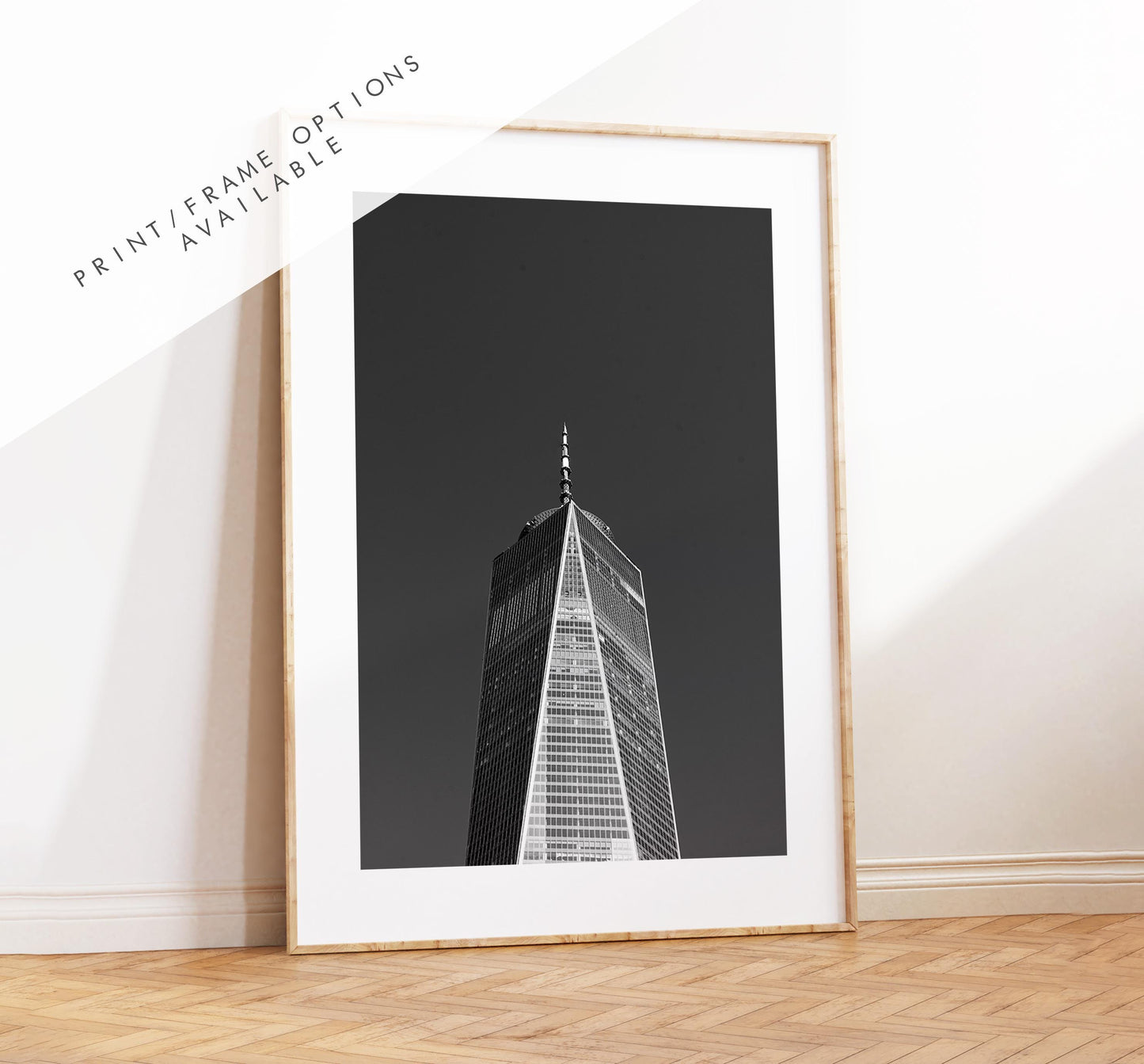 World Trade Center Print - NYC Photography Print - New York City - Prints or Framed Prints available - Black and White Photography