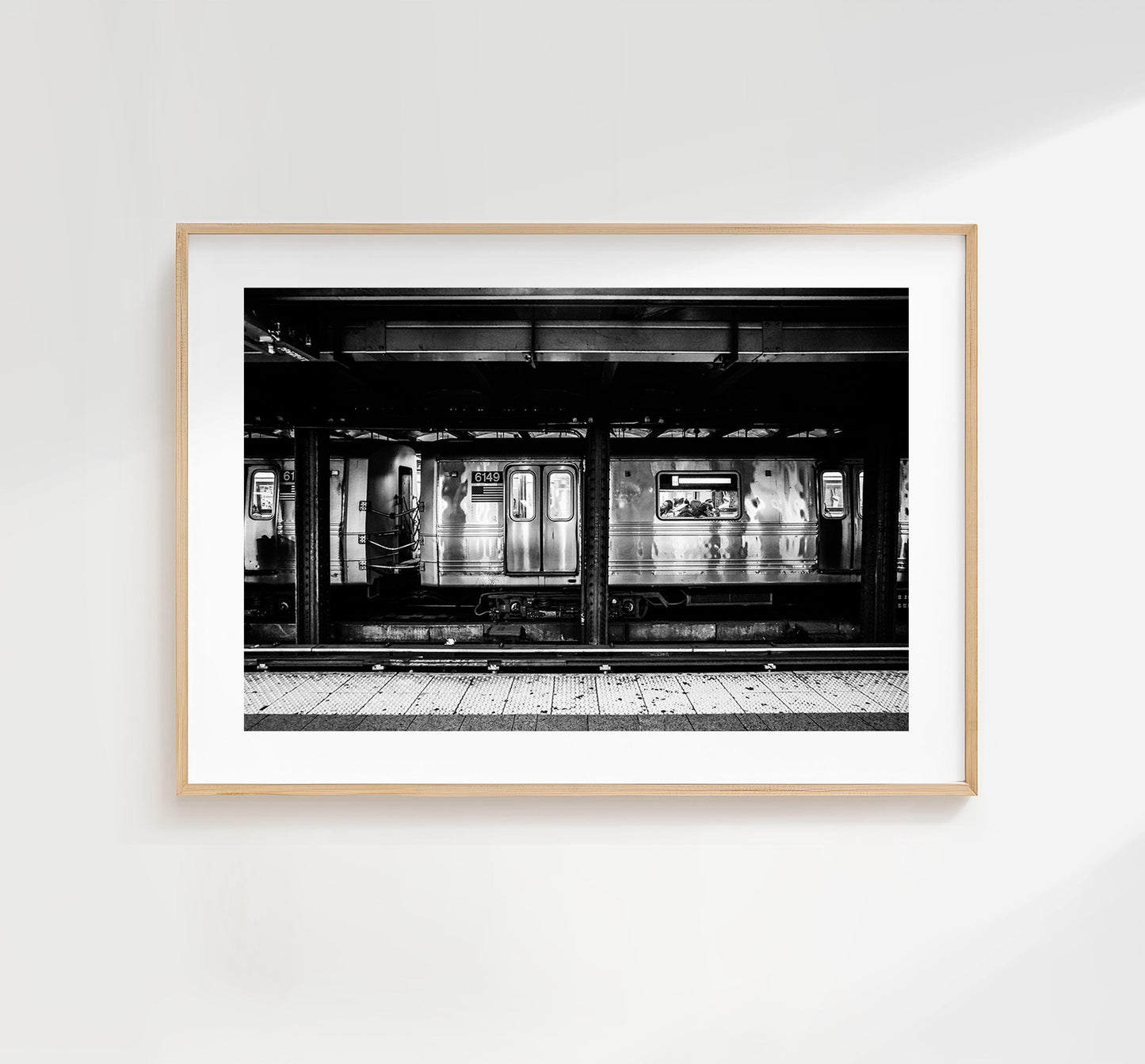 NYC Subway - New York Print - Fine Art Photography Print - New York Photography - Black and White - New York Poster  - Metro Subway Travel