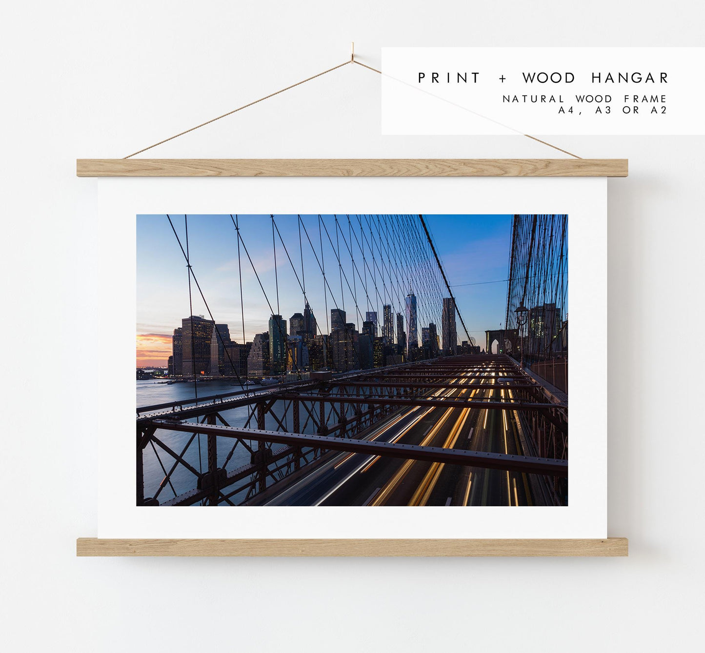 Brooklyn Bridge Print - New York Print - Fine Art Photography Print - New York Photography - Brooklyn Bridge Print - Brooklyn Bridge Photo