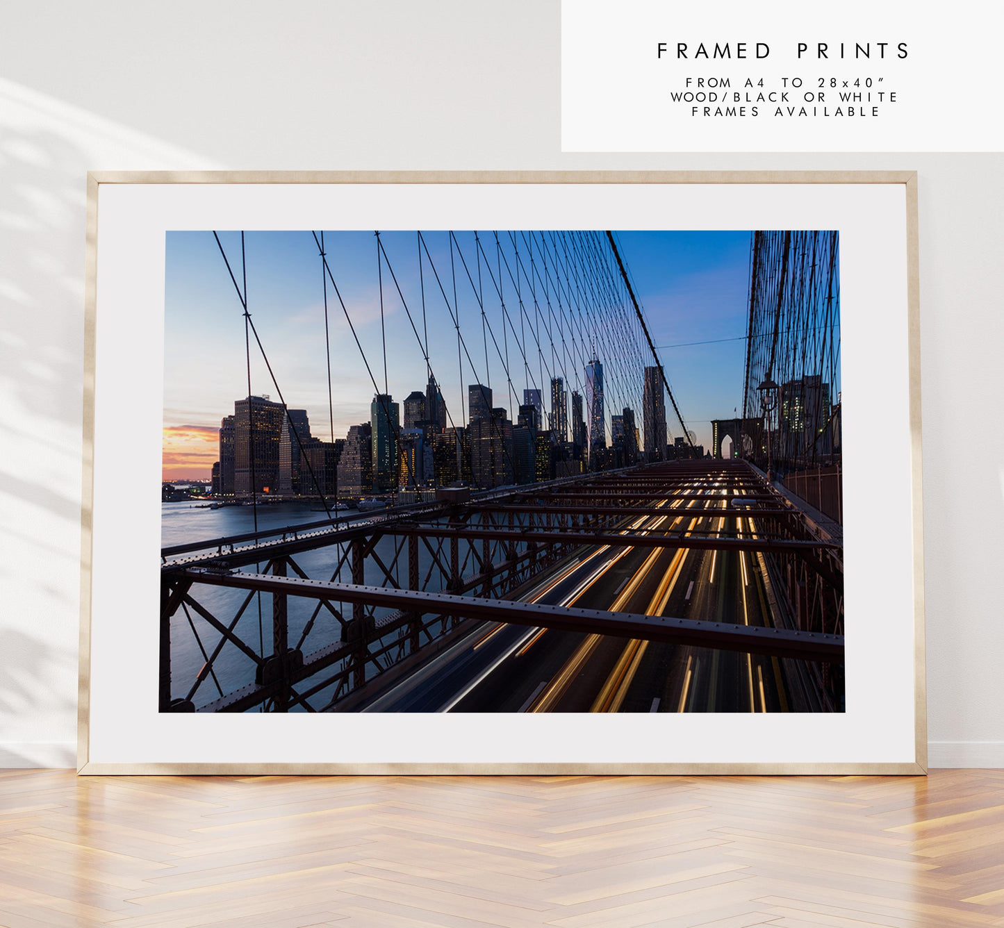 Brooklyn Bridge Print - New York Print - Fine Art Photography Print - New York Photography - Brooklyn Bridge Print - Brooklyn Bridge Photo