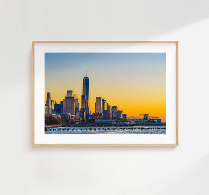 World Trade Centre Print - New York Print - Fine Art Photography Print - New York Photography - Travel - New York Print  - City Photo Sunset