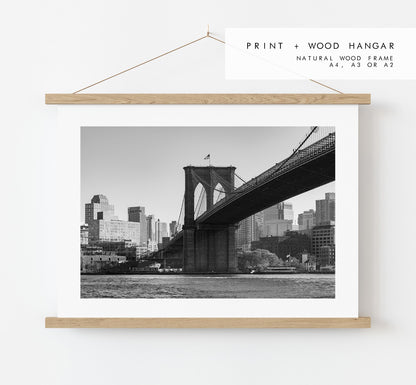 Brooklyn Bridge Print - NYC Photography Print - New York City - Prints or Framed Prints available - New York City Wall Art - Landscape