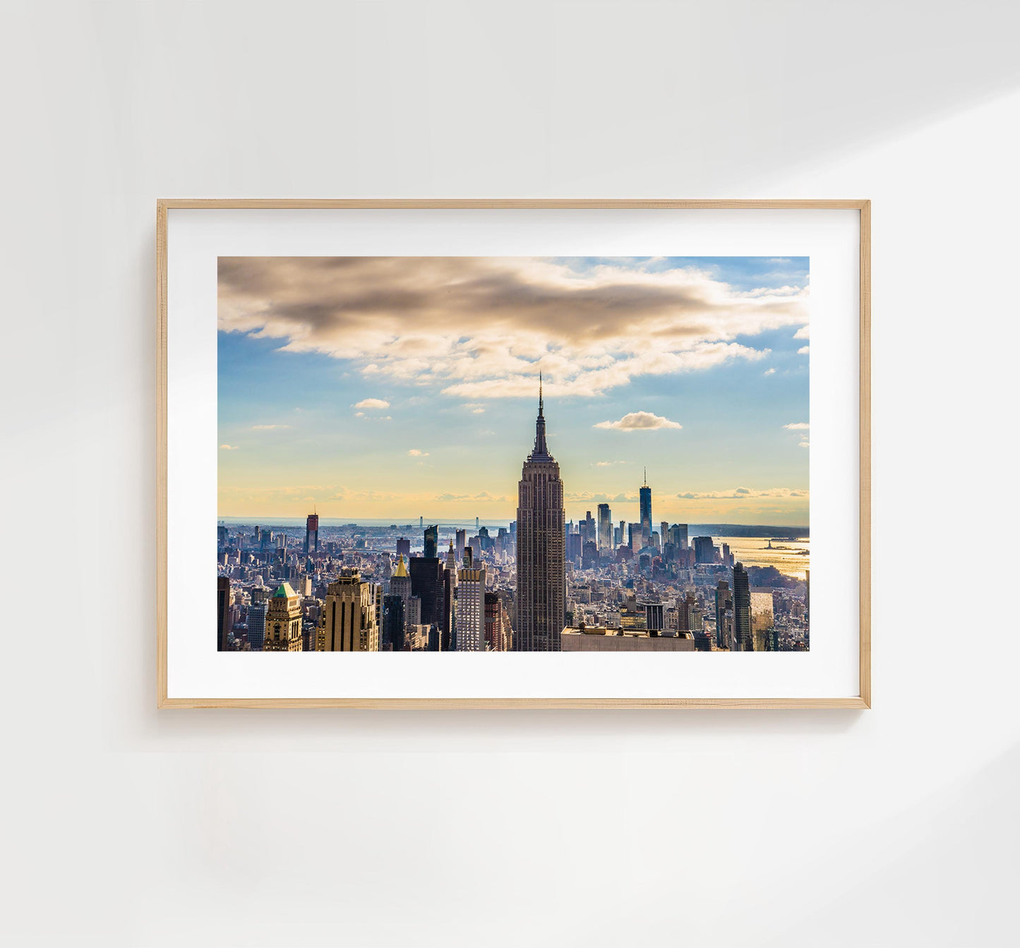 New York Skyline Print - NYC Photography Print - New York City - Prints or Framed Prints available - New York City Wall Art - Landscape