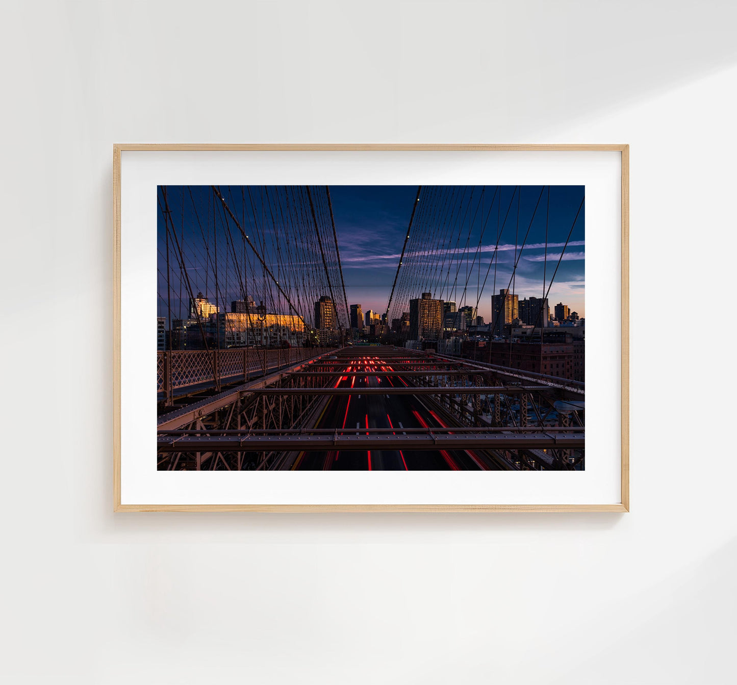 Brooklyn Bridge Print - NYC Photography Print - New York City - Prints or Framed Prints available - New York City Wall Art - Landscape