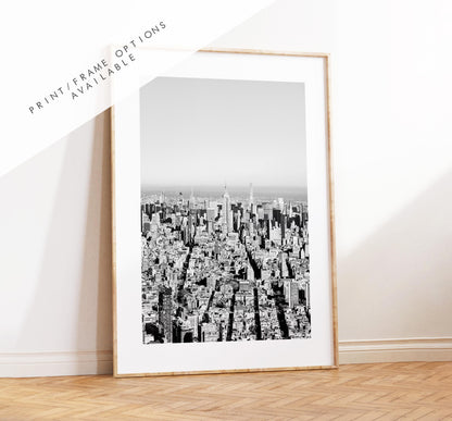 New York Black and White Print Set - Print Set of Three - Retro Styled Print Set - New York City Prints - Black and White Photography