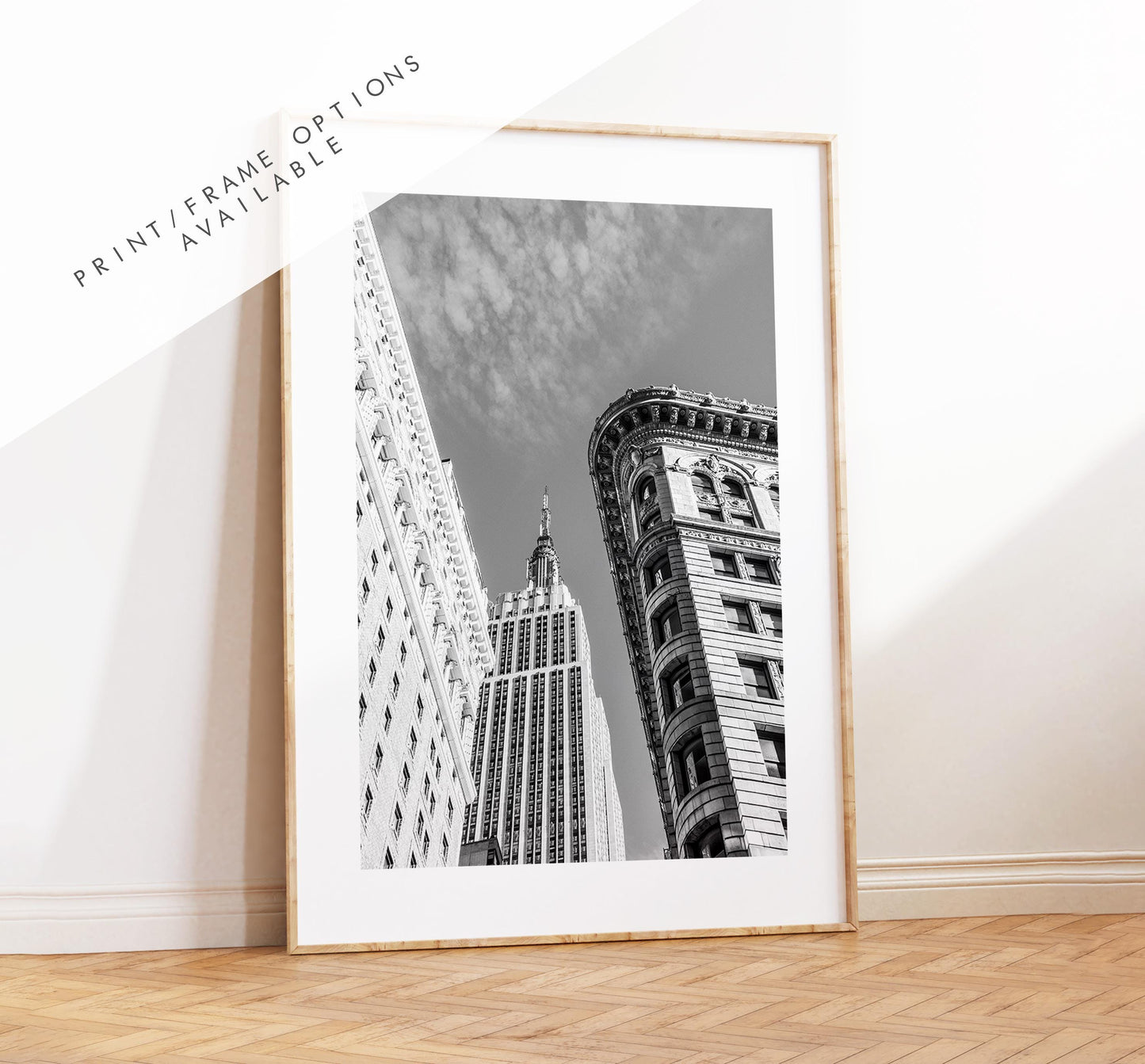 New York Print Set - Black and White Print Set - Print Set of Three - Monochrome - New York City Prints - Black and White Photography