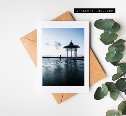 Southsea Bandstand Greeting Card - Portsmouth and Southsea Photography Greeting Cards - Envelope Included - Birthday - Wedding - Anniversary