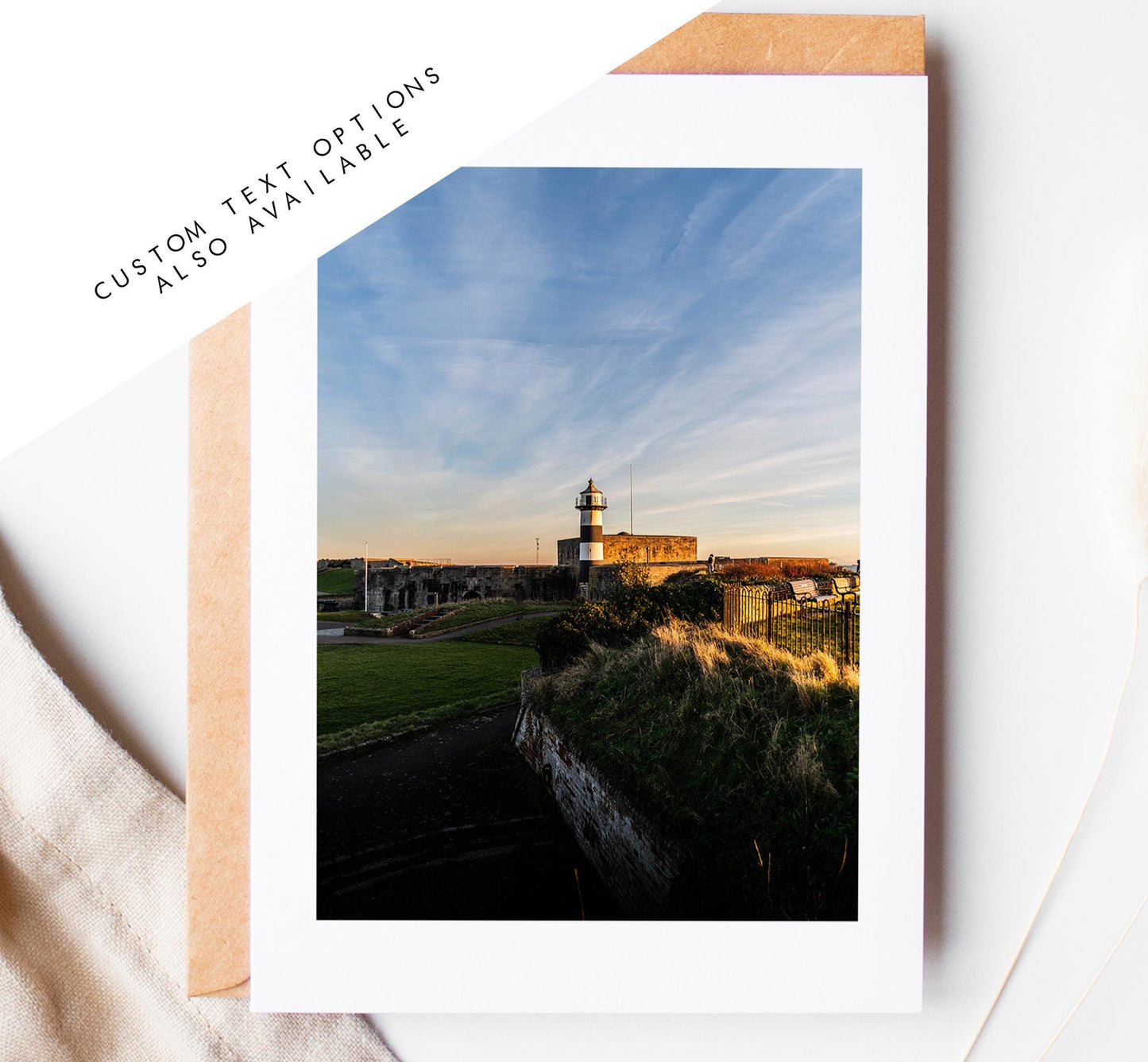 Southsea Castle Greeting Card - Portsmouth and Southsea Photography Greeting Cards - Envelope Included - Birthday - Wedding - Anniversary