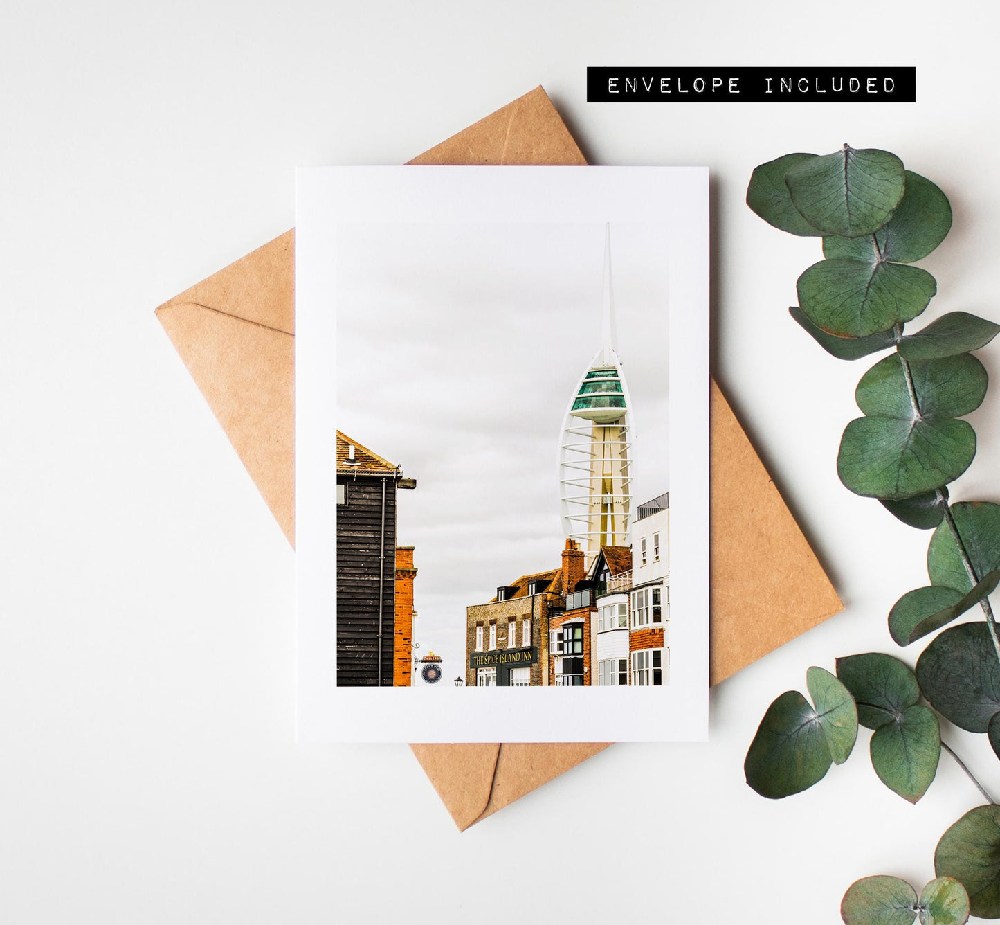 Portsmouth Greeting Card - Portsmouth and Southsea Photography Greeting Cards - Envelope Included - Birthday - Wedding - Anniversary