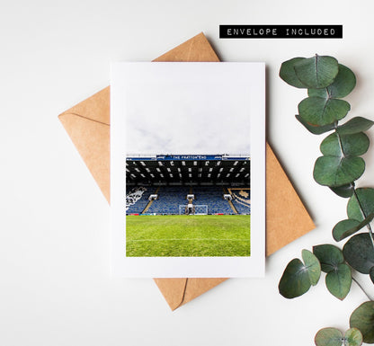 Fratton Park Greeting Card - Portsmouth and Southsea Photography Greeting Cards - Envelope Included - Birthday - Wedding - Anniversary