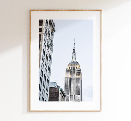 Empire State Building - New York Photography Print - New York Photography - New York Print - Empire State Building Print - Poster - NYC