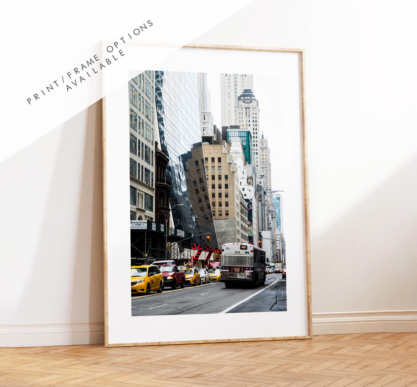 Manhattan Print - New York Print - Fine Art Photography Print - New York Photography - New York Print  - City Photography - Reflections