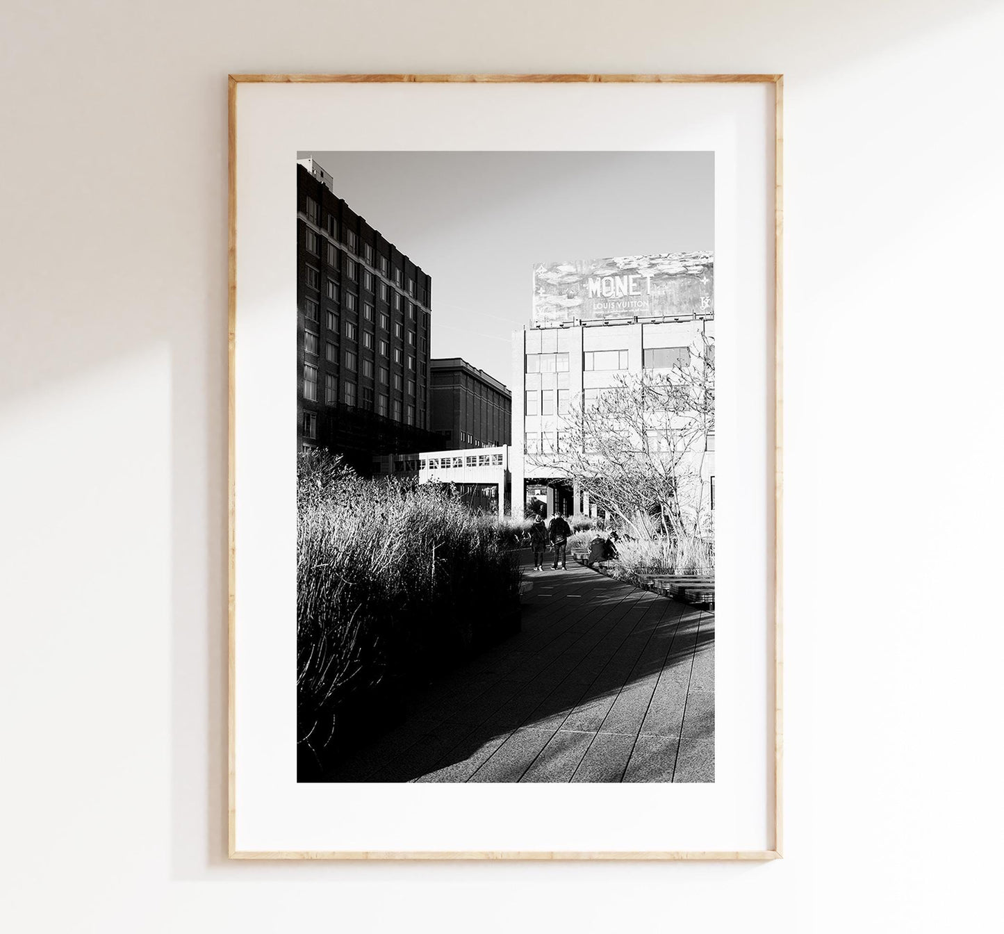 High Line Print - New York Skyline Print - Black and White Photography - New York City Print - Artwork - Poster  - Minimalist  - Chelsea