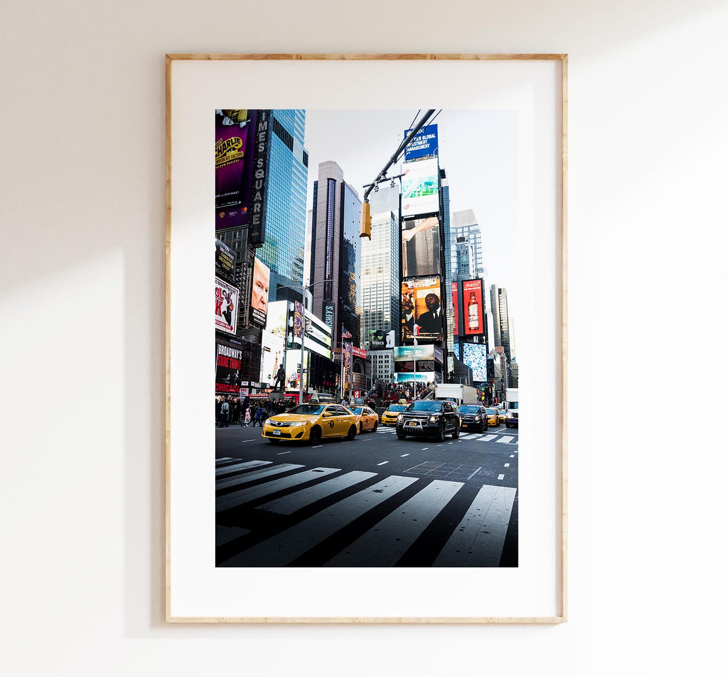 Time Square Print - New York Poster - Manhattan Print - New York Print - Poster - Artwork - Time Square New York - Photography - Print