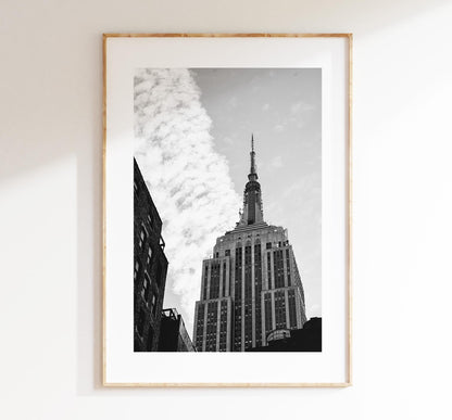 Empire State Building Print - NYC Photography Print - New York City - Prints or Framed Prints available - Black and White Photography