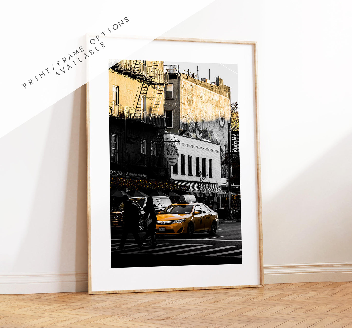 New York Taxi Print - NYC Photography Print - New York City - Prints or Framed Prints available - New York City Wall Art