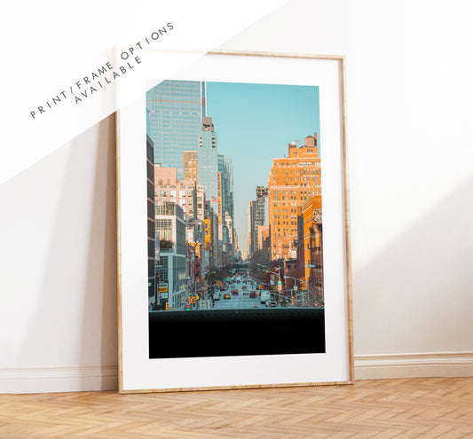 Tenth Avenue Print - NYC Photography Print - New York City - Prints or Framed Prints available - New York City Wall Art