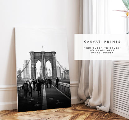 Brooklyn Bridge - New York - Fine Art Photography Print - New York Photography - Travel - Black and White - New York Print  - NYC