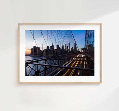 Brooklyn Bridge Print - New York Print - Fine Art Photography Print - New York Photography - Brooklyn Bridge Print - Brooklyn Bridge Photo