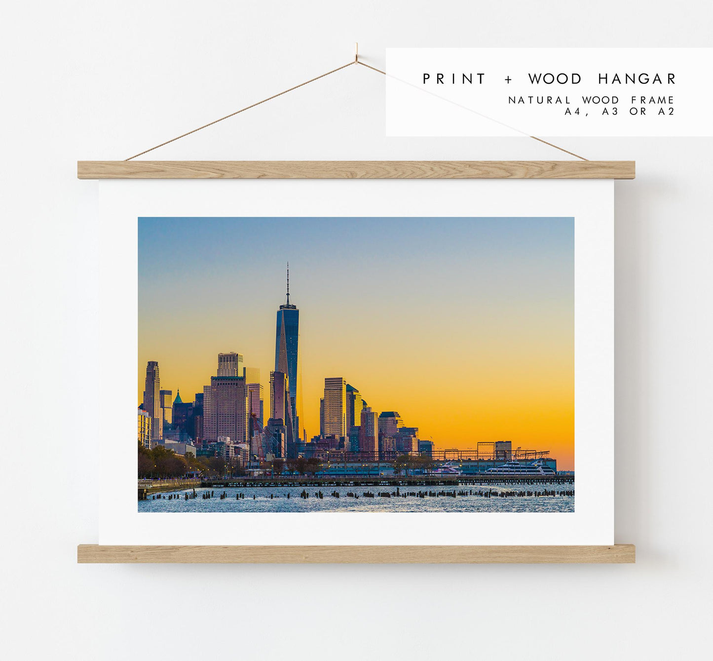 World Trade Centre Print - New York Print - Fine Art Photography Print - New York Photography - Travel - New York Print  - City Photo Sunset