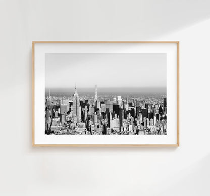 New York Skyline Print - NYC Photography Print - New York City - Prints or Framed Prints available - New York City Wall Art - Landscape