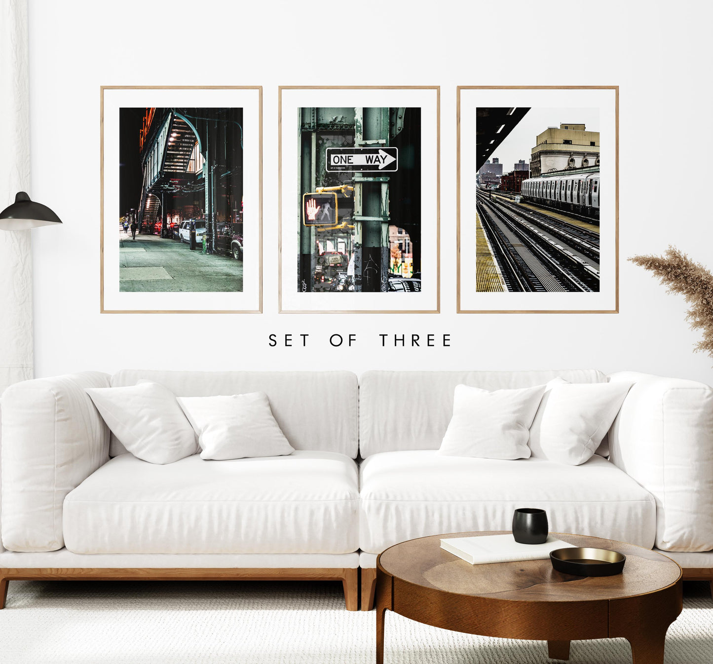 Brooklyn Print Set - Print Set of Three - Modern Photography Prints  - Industrial - Fine Art Photography - New York Print Set