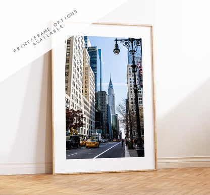 New York City Print Set - Print Set of Three - Modern Photography Prints  - Cool Blue Tones - Fine Art Photography - NYC - New York