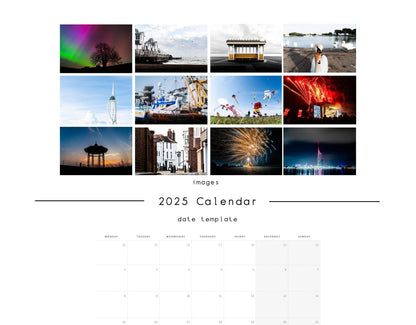 Portsmouth Calendar 2025 - SALE - A3 Calendar - Southsea 2025 - Calendar